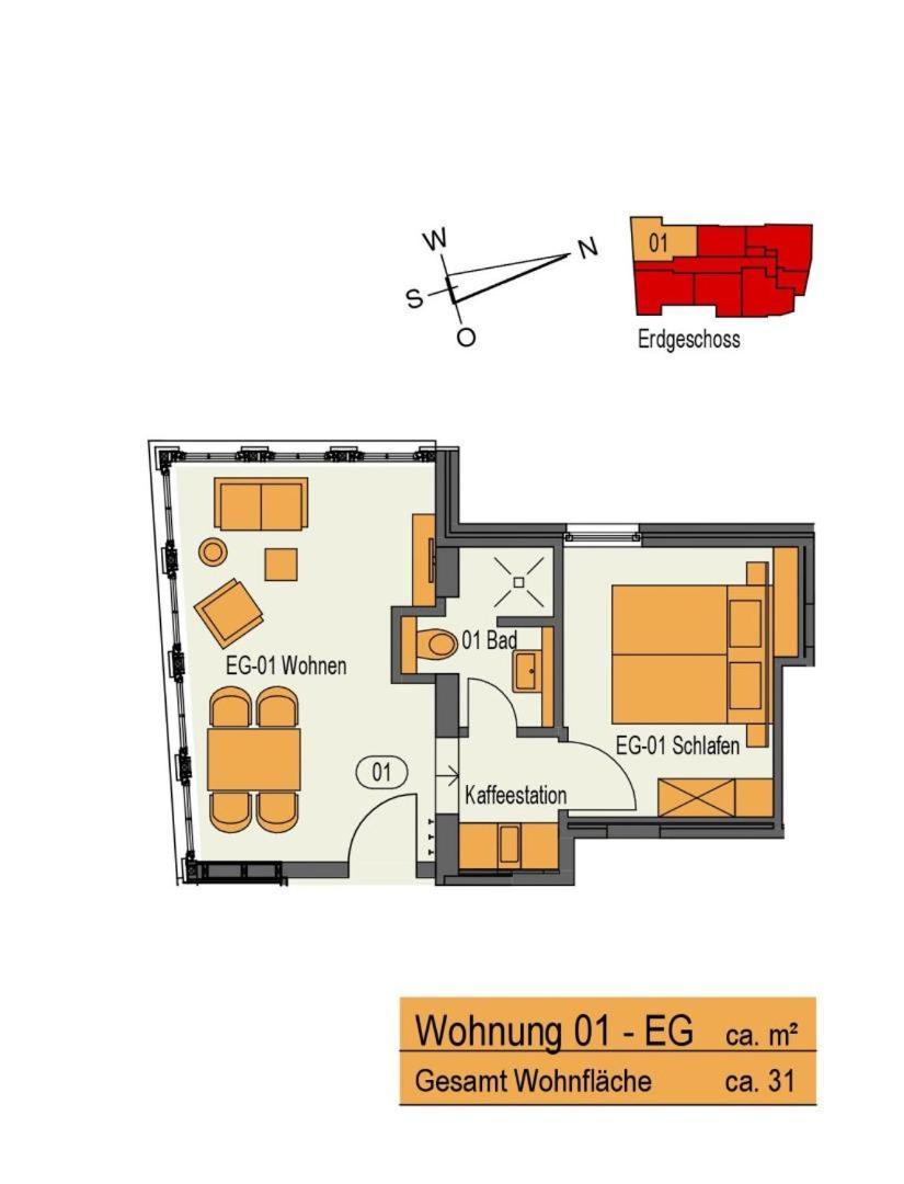 Woge2 Appartement 1 Borkum Exteriér fotografie